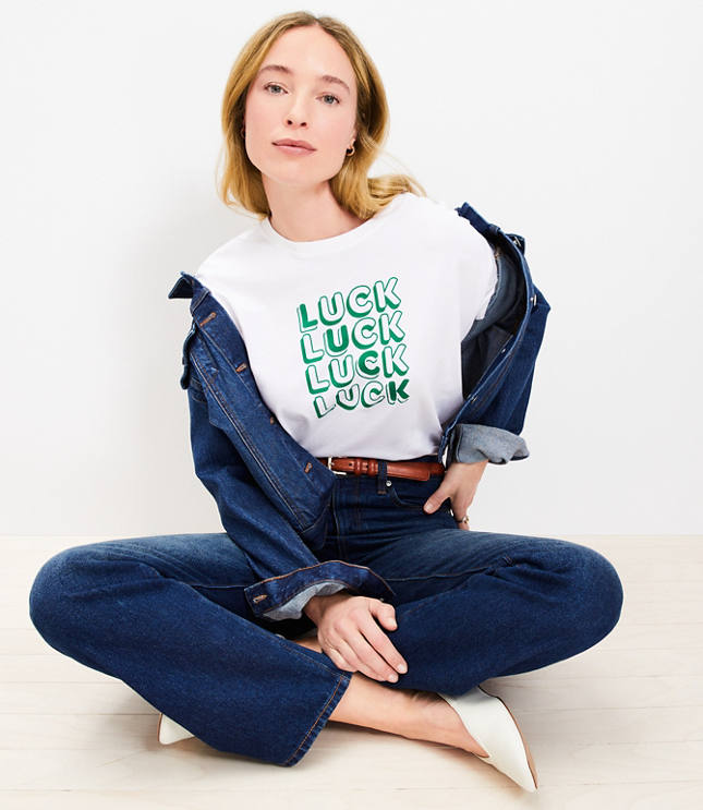 Petite Luck Modern Tee