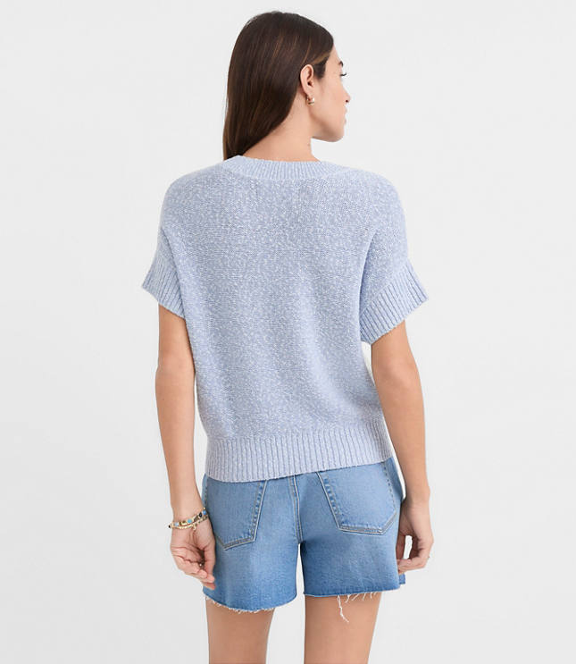 Ribtrim Wedge Sweater