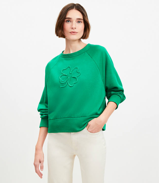 Petite Shamrock Sweatshirt