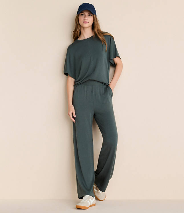 Lou & Grey Signaturesoft Wide Leg Pants
