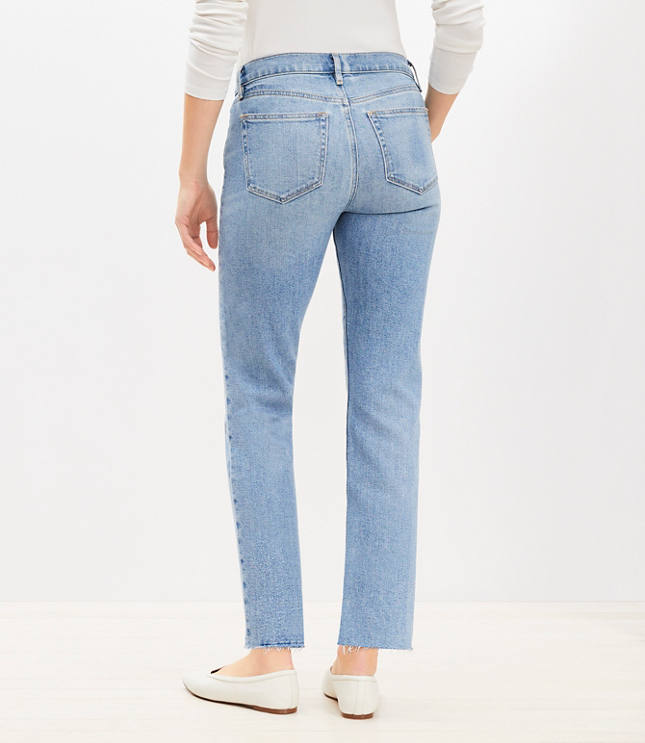 Fresh Cut Mid Rise Slim Jeans Classic Wash