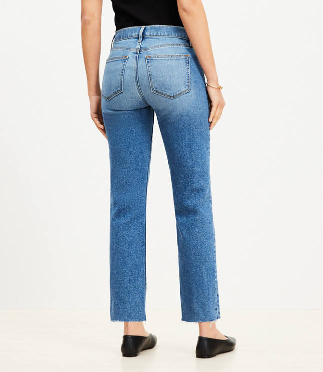 Fresh Cut Mid Rise Slim Jeans Bright Vintage Wash