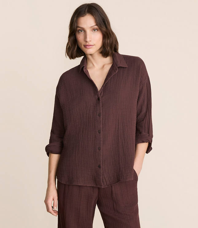 Petite Lou & Grey Triple Cloth Shirt