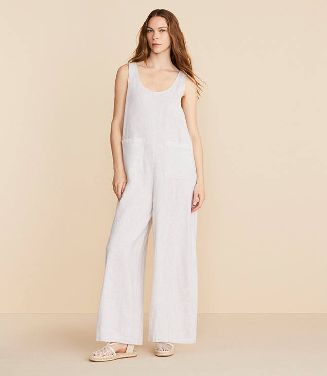 Lou & Grey Linen Cotton Jumpsuit