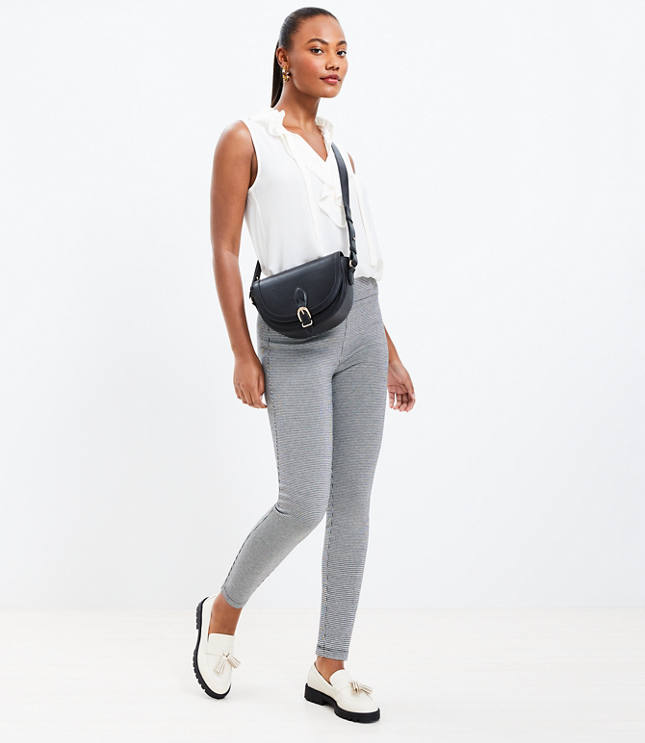 Micro Houndstooth Leggings