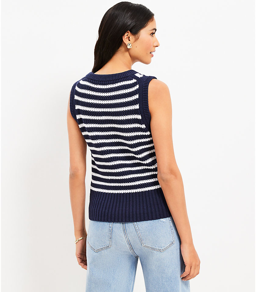 Striped Sweater Shell