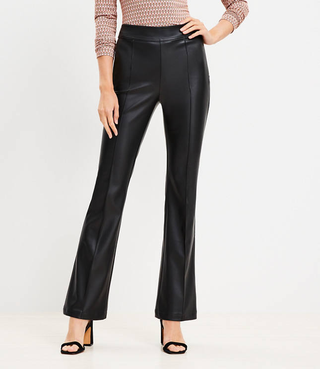 Women's High-waisted Ponte Flare Pants - Ava & Viv™ Black : Target