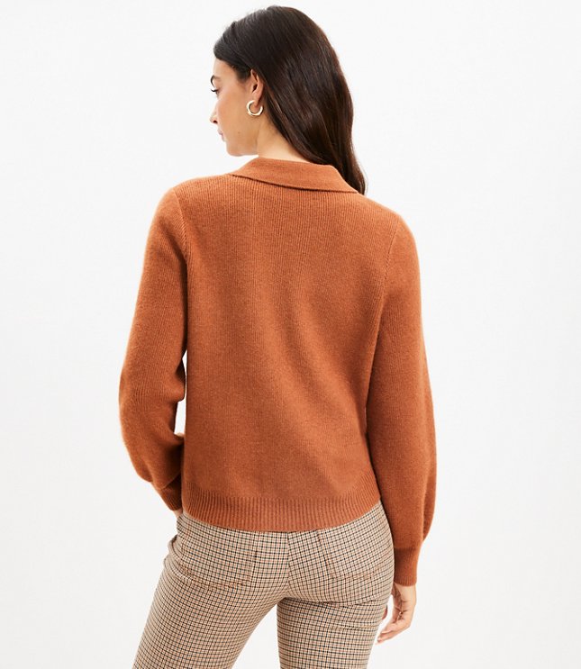 Collared Pocket Sweater Jacket