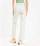 Five Pocket Straight Pants in Faux Leather carousel Product Image 3