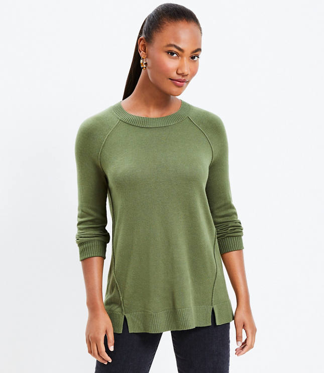 Tunic length sweatshirt sale