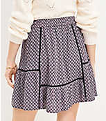 Lace Trim Tiered Skirt carousel Product Image 3