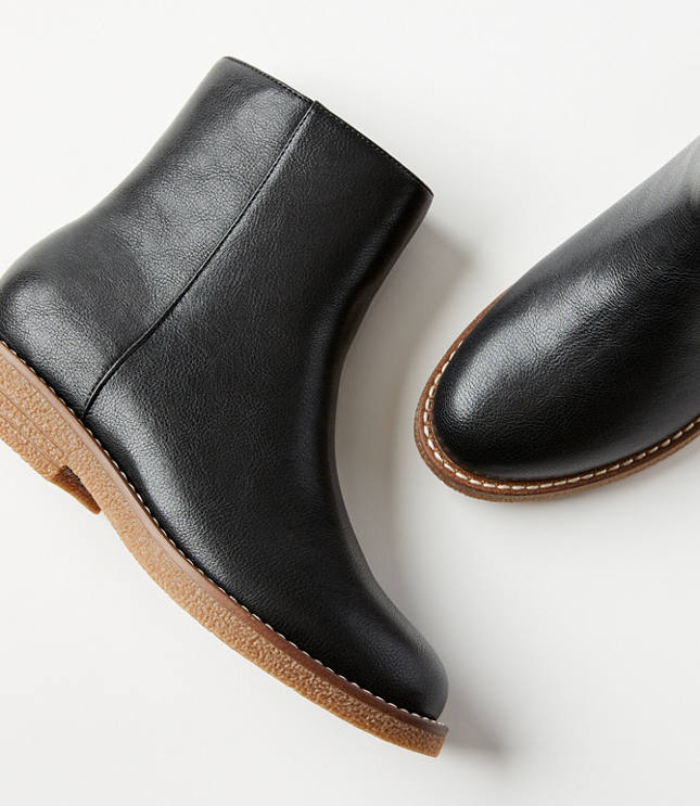 Crepe sole ankle on sale boots