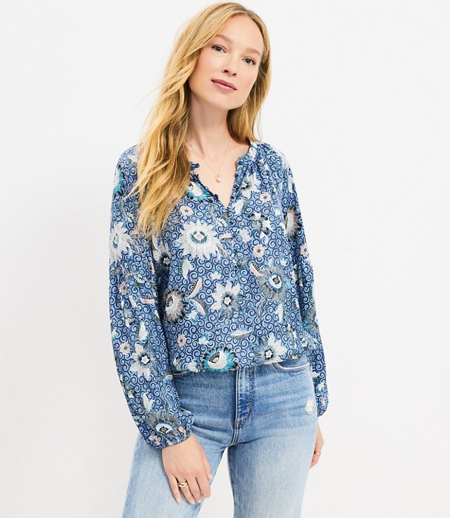 SNS Half Sleeve Women Short Regular Fit Floral Print Casual Shirt