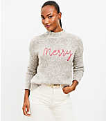 Merry Mock Neck Sweater carousel Product Image 1