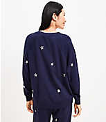 Lou & Grey Star Cozy Cotton Terry Sweatshirt carousel Product Image 3