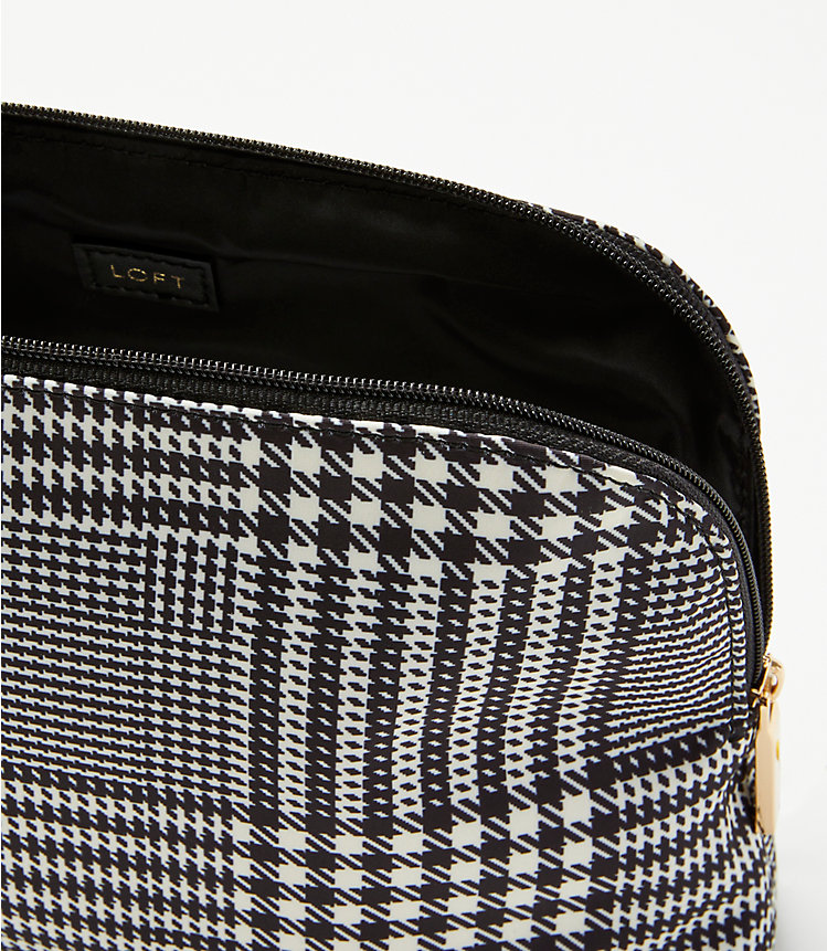 Houndstooth Cosmetic Pouch image number null