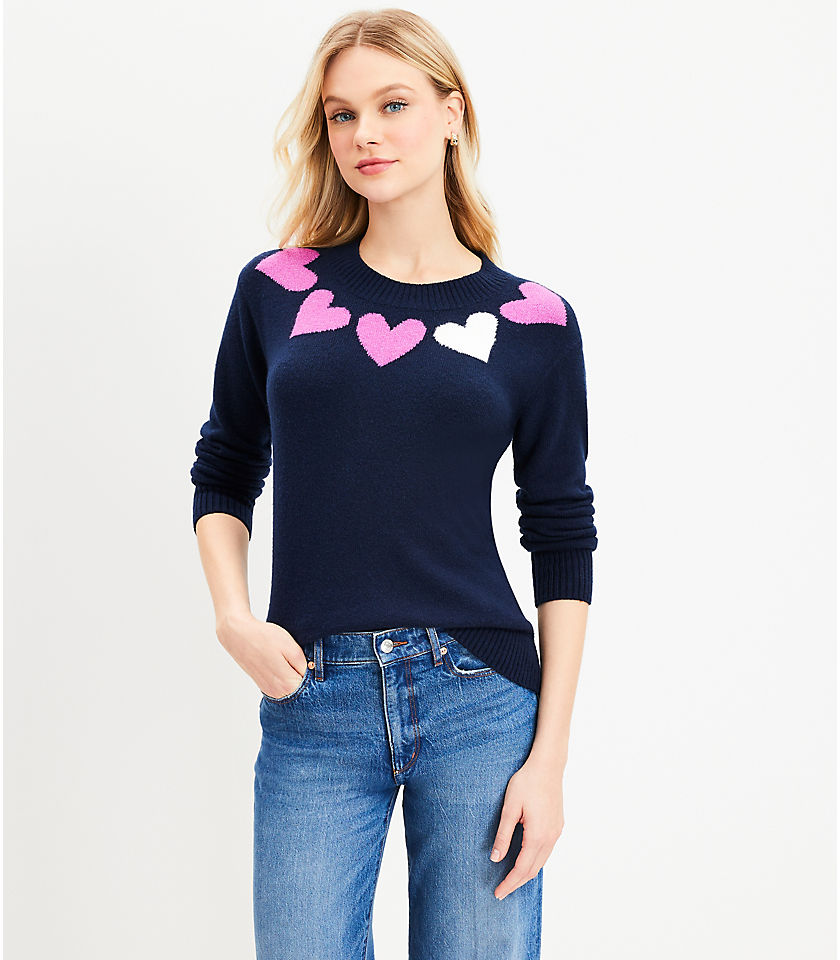 Heart Neck Sweater