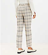 Pleated Tapered Pants in Shimmer Plaid carousel Product Image 3