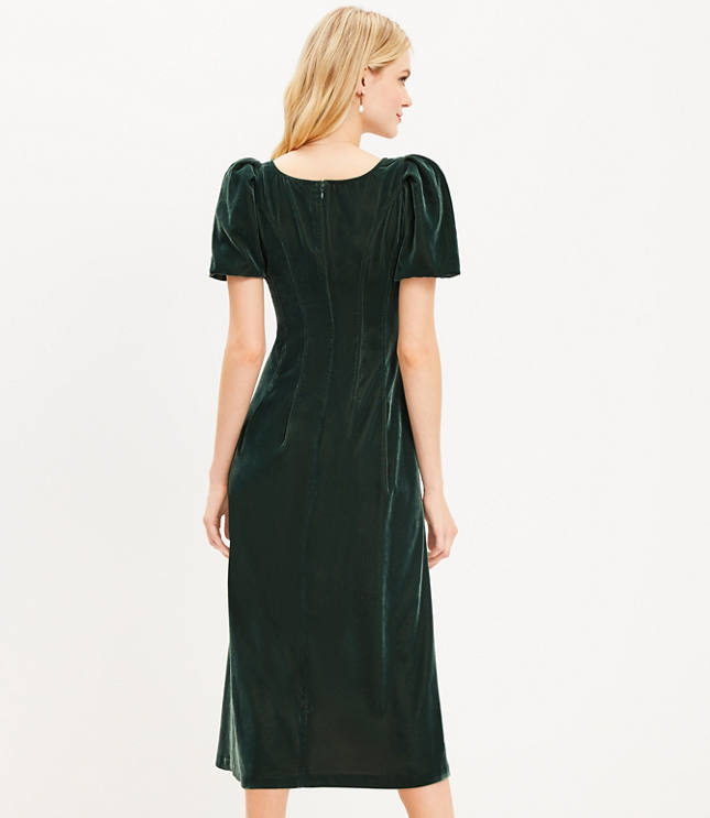 Loft shop velvet dress