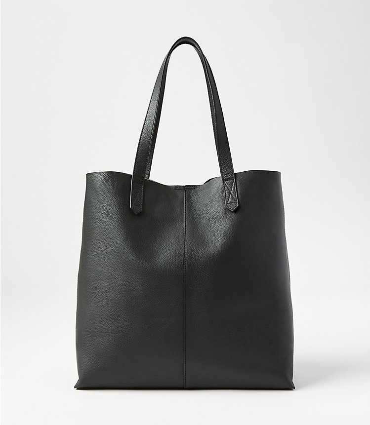 Leather Tote Bag image number null