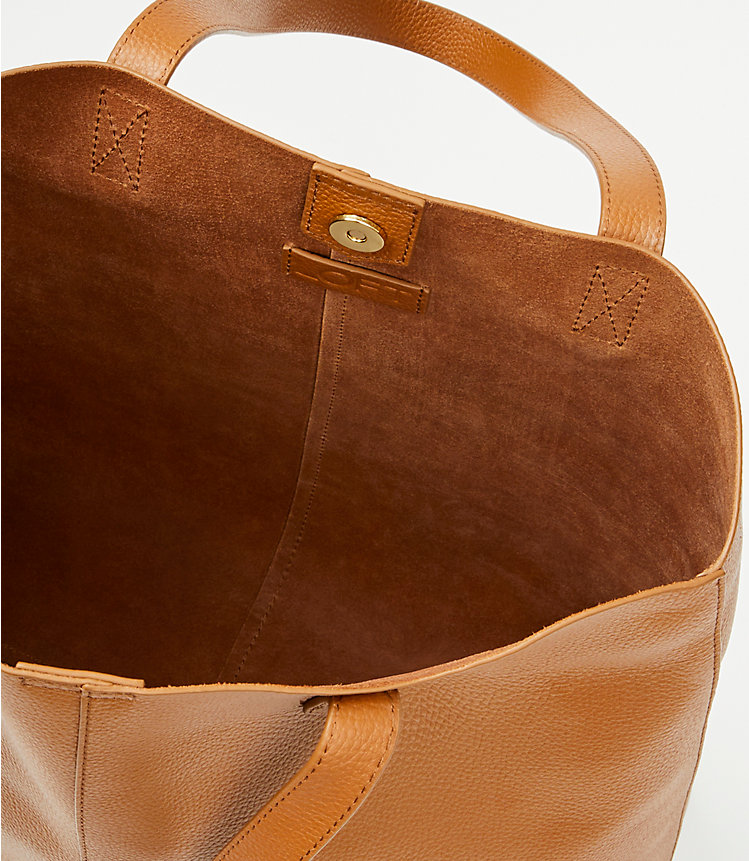 Leather Tote Bag image number 1