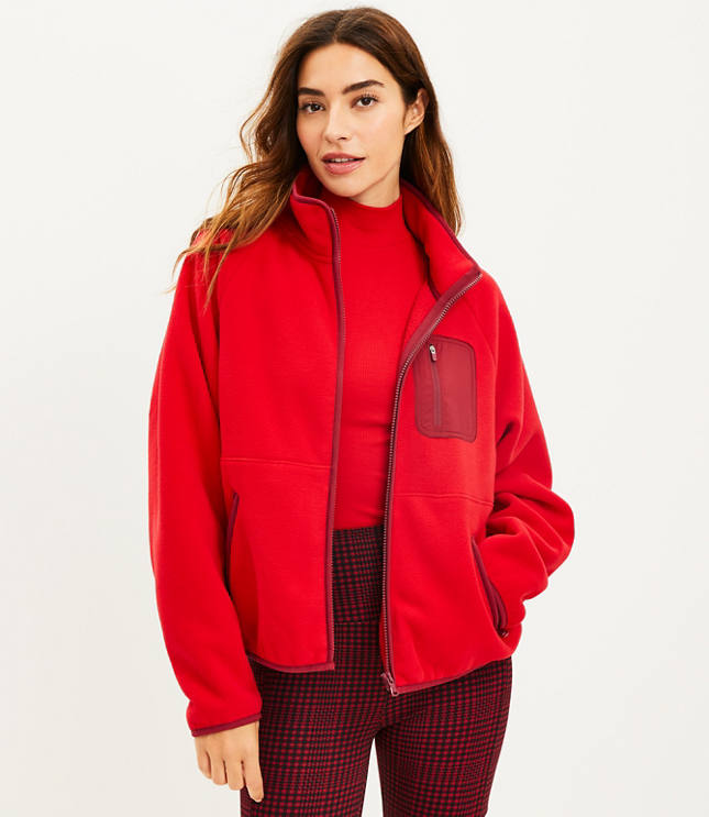 Lou Grey Cozy Up Zip Jacket