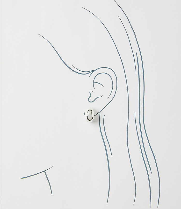 Mini Teardrop Earrings image number null