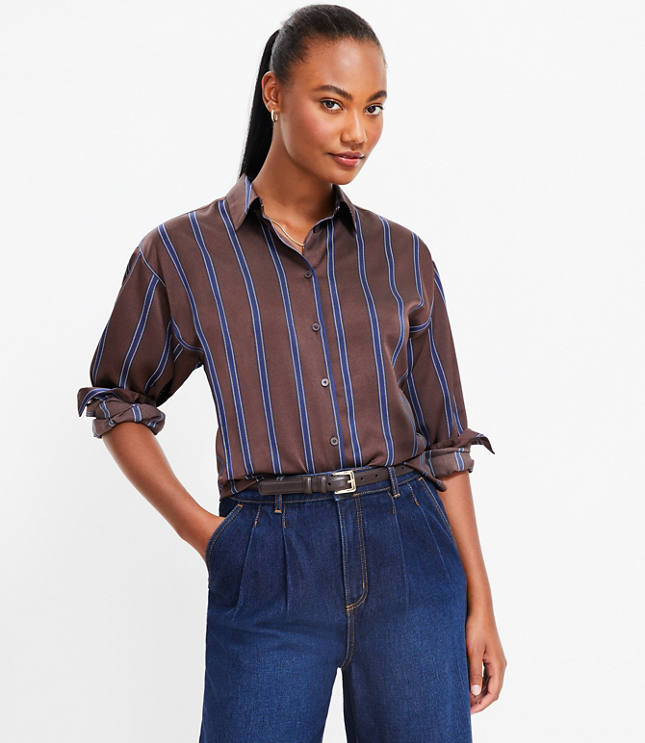 Striped Shirts For Women | Loft