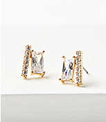 Crystal Cluster Stud Earrings carousel Product Image 1