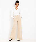 Belted Wide Leg Pants in Corduroy carousel Product Image 2