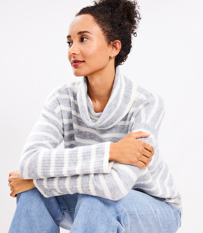 Striped Boatneck Sweater