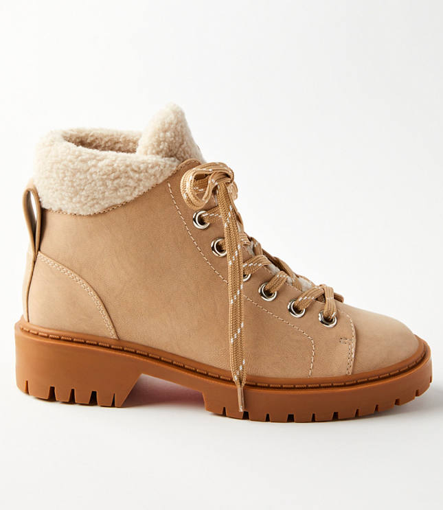 Sherpa Trim Hiking Boots