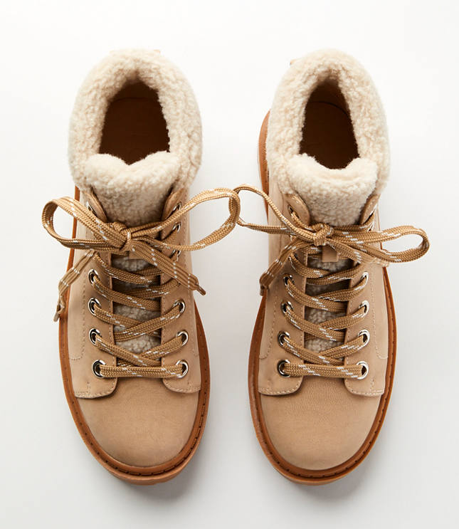 Sherpa Trim Hiking Boots