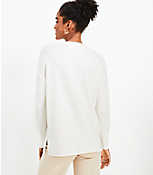 Drop Shoulder Tunic Sweater carousel Product Image 3