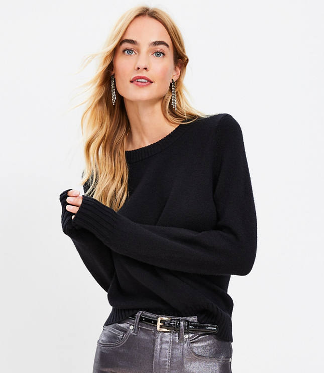 Loft crew hotsell neck sweater