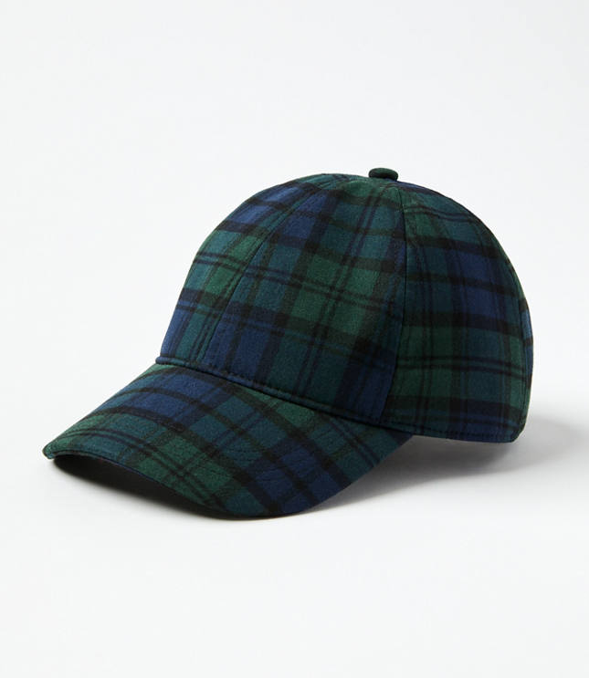 Plaid Baseball Cap