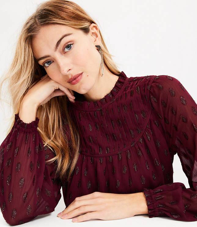 OLETTE TOP - PURPLE main image 0
