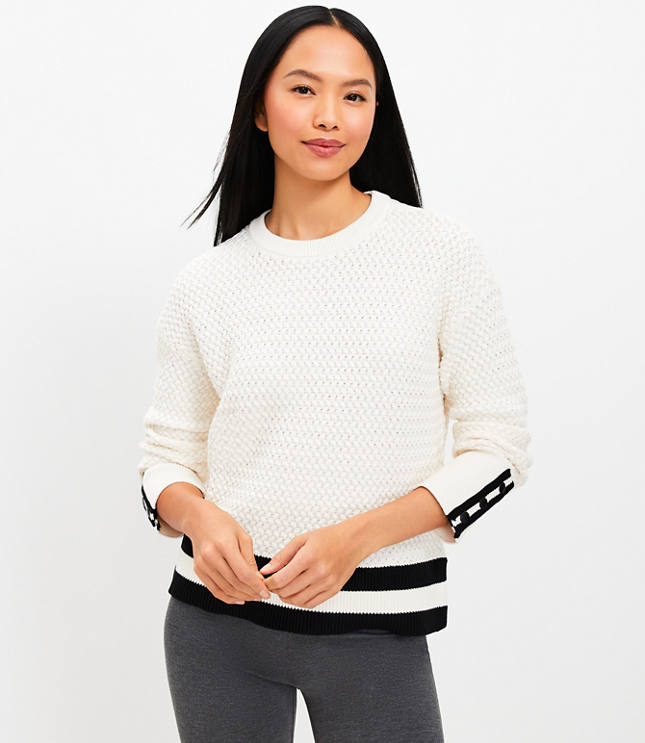 Lou & Grey Textured Cricket Sweater