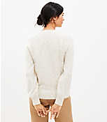 Shimmer V-Neck Sweater carousel Product Image 3