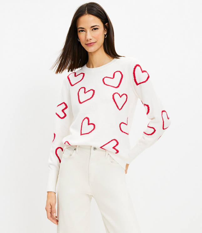 Heart sweater best sale