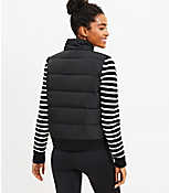 Lou & Grey Striped Puffer Back Sweater Jacket carousel Product Image 3