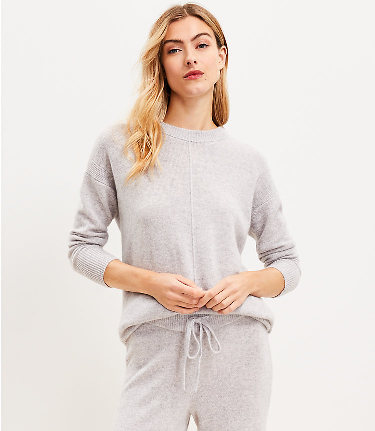 Lou & Grey Cashmere Tunic Sweater image number null