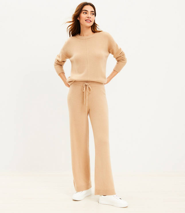 Lou & Grey Cashmere Wide Leg Pants