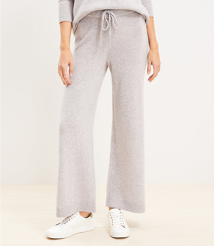 Lou & Grey Cashmere Wide Leg Pants image number null