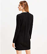 Shoulder Button Cable Sweater Dress carousel Product Image 3