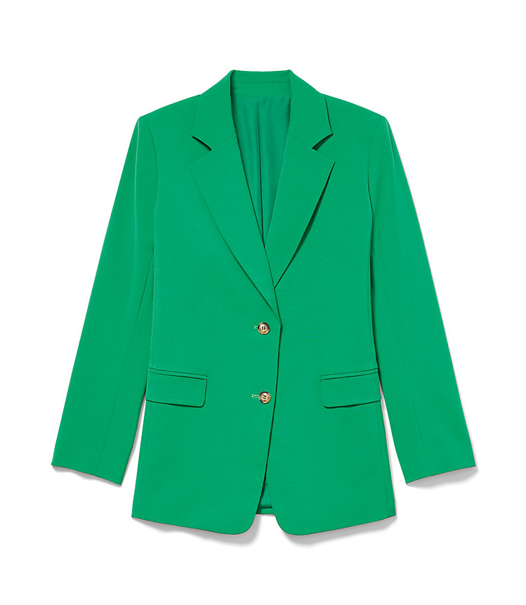 Oversized Two Button Blazer image number 4
