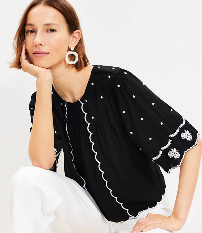 Jackeline Embroidered Blouse
