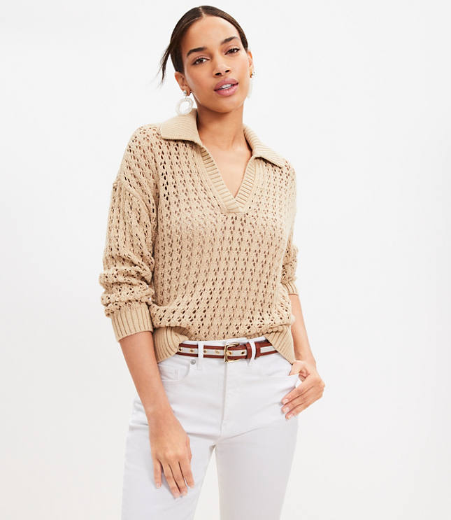 Loft clearance cotton sweater