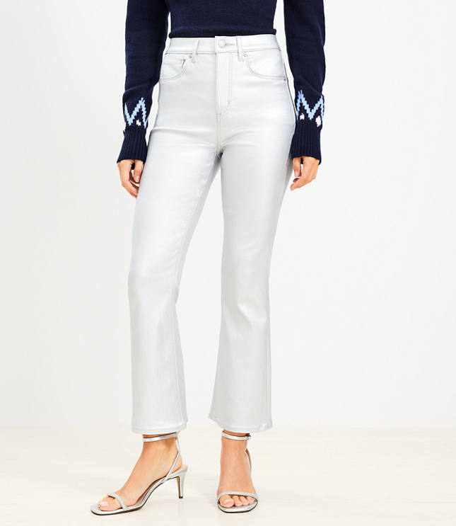 Petite cropped best sale kick flare jeans