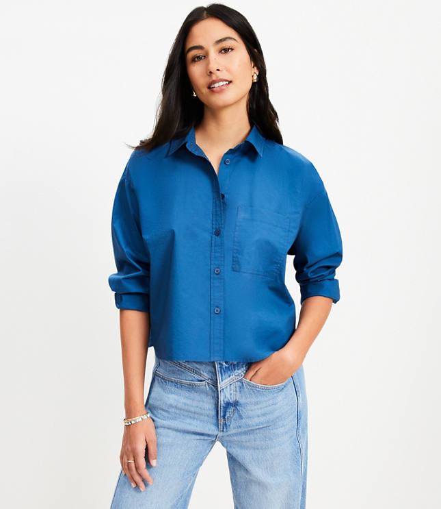 Poplin Modern Pocket Shirt